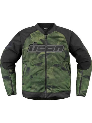 Icon Overlord3 Mesh Camo Green Black