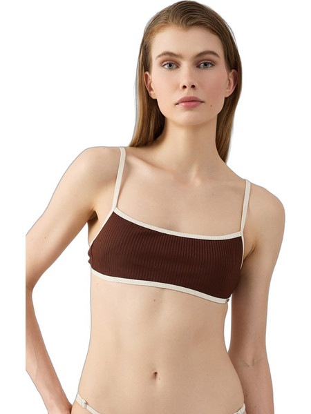 Minerva Bikini Top Μπουστάκι Σοκολατί 90-9203B-790