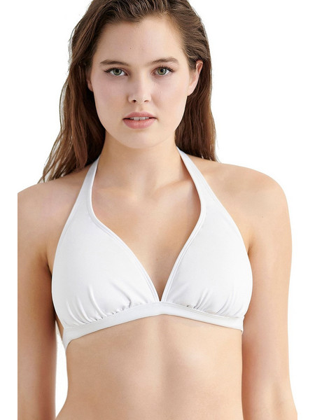 BLU4U Bikini Top Τριγωνάκι Λευκό 26366082D-01