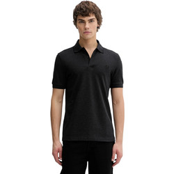 Fred Perry Ανδρική Μπλούζα Polo Κοντομάνικη Μαύρη M3600-11B