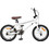 vidaXL 42009727 Παιδικό Ποδήλατο BMX 16" Λευκό