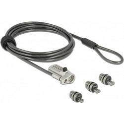 DeLOCK 20677 Κλειδαριά Laptop με Συνδυασμό 2m