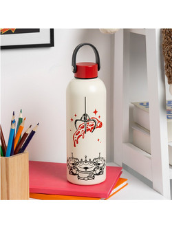Paladone Toy Story Pizza Planet Παιδικό Παγούρι Ανοξείδωτο Λευκό 500ml
