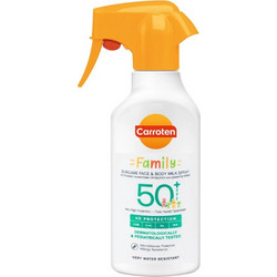 Carroten Family Αντηλιακό Spray Προσώπου & Σώματος SPF50+ 270ml
