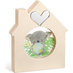 Parisis Μπομπονιέρα Βάπτισης Διακοσμητικό Koala από Plexiglass & Ξύλο 30τμχ 01252501