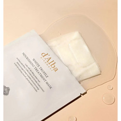 d'Alba White Truffle Nourishing Sheet Μάσκα Προσώπου για Ενυδάτωση με Υαλουρονικό 25ml