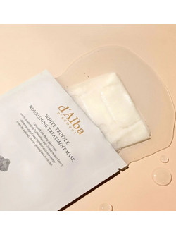 d'Alba White Truffle Nourishing Sheet Μάσκα Προσώπου για Ενυδάτωση με Υαλουρονικό 25ml