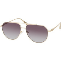 Longchamp LO174S-723 Ανδρικά Γυαλιά Ηλίου Aviator Μεταλλικά Χρυσά με Καφέ Φακό