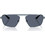 Armani Exchange AX2059S 613287 Ανδρικά Γυαλιά Ηλίου Aviator Μεταλλικά Ασημί με Μαύρο Φακό