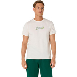 ASICS Core Ανδρικό Αθλητικό T-Shirt Εκρού 2031F334-101