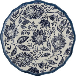 Laura Ashley Blue Hedingham Πιάτο Γλυκού Κεραμικό 21cm 184199