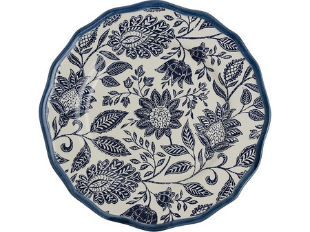 Laura Ashley Blue Hedingham Πιάτο Γλυκού Κεραμικό 21cm 184199