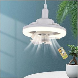 Rixme RZ-176 Ανεμιστήρας Οροφής 60W με Φως & Τηλεχειριστήριο Λευκός