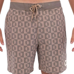 Hurley Ανδρικό Μαγιό Βερμούδα με Σχέδια Καφέ HSP26MMBS09030-204