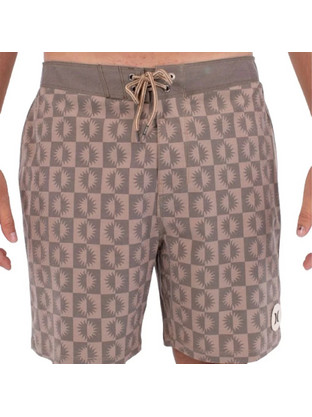 Hurley Ανδρικό Μαγιό Βερμούδα με Σχέδια Καφέ HSP26MMBS09030-204