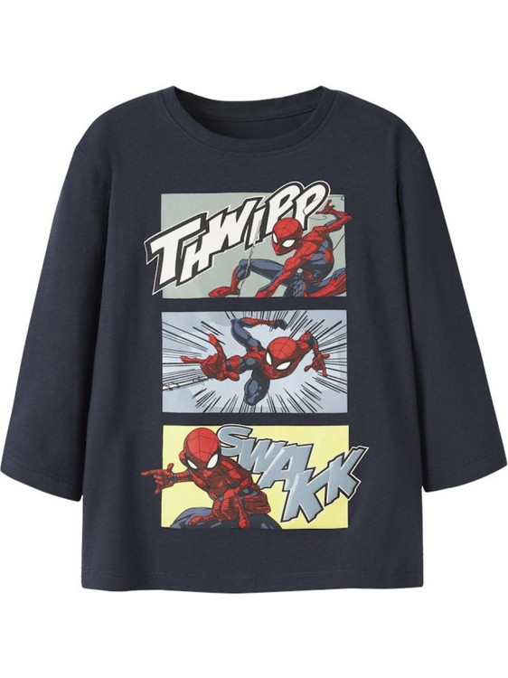 Name It Παιδικό T-Shirt Μακρυμάνικο Μαύρο 13258002