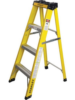 Stanley Σκάλα Fiberglass Με 3 Σκαλοπάτια