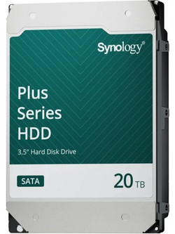 Synology Plus 20TB HDD Σκληρός Δίσκος 3.5" SATA 3 7200rpm