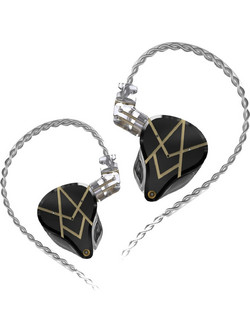 KZ ASX Ακουστικά Ψείρες In-Ear Rusted Μαύρα