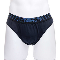 KYBBVS Ανδρικό Σλιπ Βαμβακερό Navy Μπλε KB996
