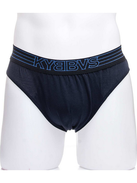 KYBBVS Ανδρικό Σλιπ Βαμβακερό Navy Μπλε KB996