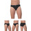 Lido Ανδρικά Σλιπ Βαμβακερά Μαύρα 4Pack 110