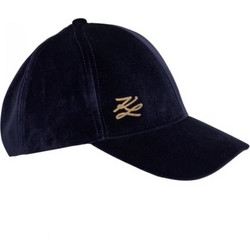 Karl Lagerfeld Ανδρικό Καπέλο Jockey Υφασμάτινο Μαύρο A4W33003-338