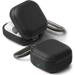 Ringke Onyx MagSafe Θήκη TPU με Γάντζο για Samsung Galaxy Buds 4 / 4 Pro Μαύρη