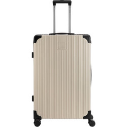 Sentio Βαλίτσα Μεγάλη 76x49x29.5cm με 4 Ρόδες Μπεζ