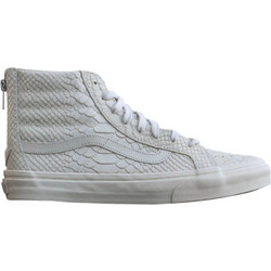 Vans Hi Usk8-Hi Slim Zip Ανδρικά Sneakers Μποτάκια Λευκά VN0A348SLQC1