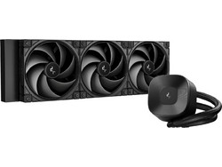 Deepcool LE360 V2 Zero Dark Υδρόψυξη CPU 120mm ARGB για Socket AM4 / 1200 / 1700 / AM5 / 1851 / 115x