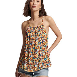 Superdry Γυναικείο Καλοκαιρινό Top Κίτρινο W6011634-8QV