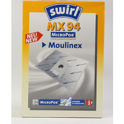 Swirl Σακούλες Σκούπας 5τμχ Συμβατές με Σκούπα Moulinex