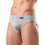 Apple Boxer Ανδρικά Σλιπ Βαμβακερά Γκρι 4Pack 0214210