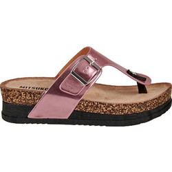 Mitsuko Γυναικείες Σαγιονάρες Platforms Ροζ SA66740W-PIN