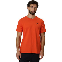 4F Ανδρικό Αθλητικό T-Shirt Πορτοκαλί 4FWSS26TTSHM2669-70S
