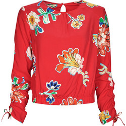 Desigual Γυναικείο Χειμερινό Crop Top Κόκκινο 23SWBW25-3000