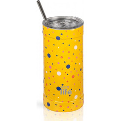Ecolife Dots In Yellow 33-BO-4184 500ml