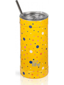 Ecolife Dots In Yellow 33-BO-4184 500ml