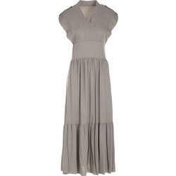 Gsecret Midi Καλοκαιρινό Καθημερινό Φόρεμα Μπεζ 52028-37756