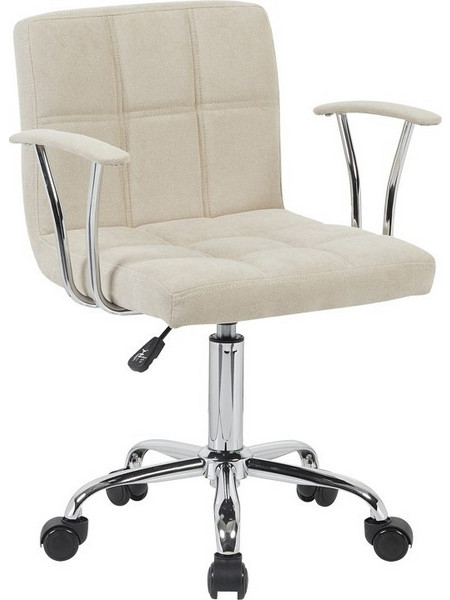 Pakoworld Buleco Καρέκλα Γραφείου Μπεζ 360-000032