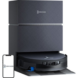 Ecovacs Deebot X12 Pro Omni Σκούπα Ρομπότ για Σκούπισμα & Σφουγγάρισμα με Χαρτογράφηση και Wi-Fi Black