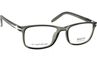 Valerio PL1142/F GRY Ανδρικός Σκελετός Γυαλιών Οράσεως Κοκάλινος Γκρι