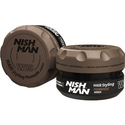 Nish Man W10 Pomade Μαλλιών Δυνατό Κράτημα 150ml