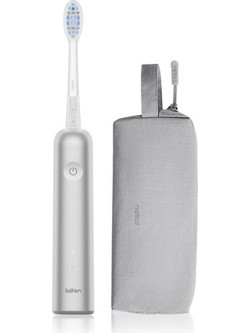 Laifen Wave Pro LFTB02 Silver Ηλεκτρική Οδοντόβουρτσα με Χρονομετρητή Αισθητήρα Πίεσης & Θήκη Ταξιδίου