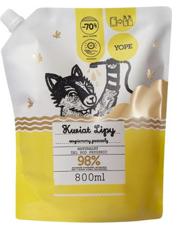 Yope Linden Blossom Αφρόλουτρο σε Gel Refill 800ml