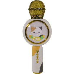 Jazwares Squishmallows Cam the Cat Παιδικό Μικρόφωνο Karaoke