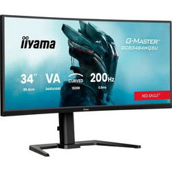 iiyama G-Master GCB3484WQSU-B2 Ultrawide VA HDR Curved Gaming Monitor 34" 3440x1440 QHD 200Hz 0.6ms