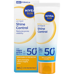 Nivea Shine Control Αντηλιακή Κρέμα Προσώπου SPF50+ 40ml