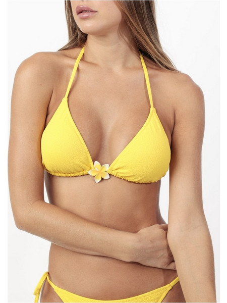Admas Bikini Top Τριγωνάκι Κίτρινο 15564